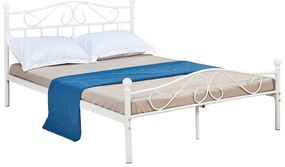 Intrahome Κρεβάτι Yorick Intrahome λευκό μεταλλικό 150x200εκ | SKU: INTRAPA-396111119