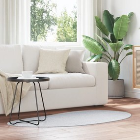 Χαλιά vidaXL Γκρι 80x150 εκ. Πολυεστέρας Αντιολισθητικό