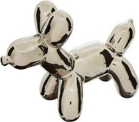 Διακοσμητική Φιγούρα Σκύλος (19x8.5x13.5) A-S Theo Silver 214934B
