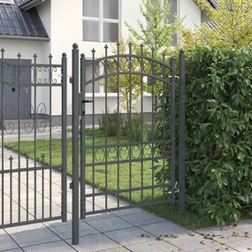 vidaXL Πύλη Φράχτη με Ακίδες EMMEN 170 x 100 εκ.