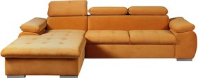 Γωνιακός καναπές Piemonte-Αριστερή-Portokali - 284.00Χ196.00Χ0.00cm