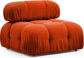 Corner Sofa Bubble Corner ( L1-O1-1R -Puf) - Tile Red Tile Red