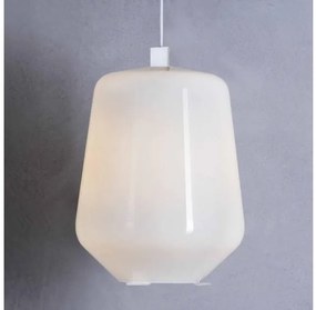 Κρεμαστό Φωτιστικό Οροφής LED 13W Dimmable Triac Φυσητό Γυαλί Μέταλλο Λευκό Luisa S3 Prandina-1C51000313001-Λευκό 1C51000313001