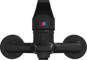 vidaXL Μίξερ ντους Μαύρο G 1 / 2 ίντσες