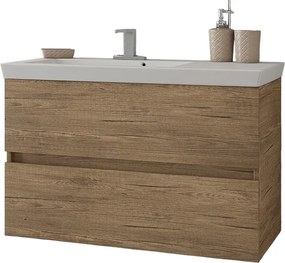 Drop Luxus 85 Pl Wood - Βάση Επίπλου Με Νιπτήρα (85x44)