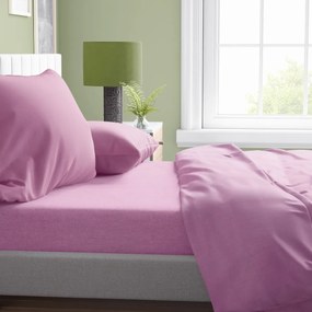 Σεντόνια Υπέρδιπλα (Σετ 240x270) Dimcol Solid Lila 492
