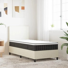 vidaXL Στρώμα με ελατήρια Bonell Μέτριο 80 x 200 cm Λευκό