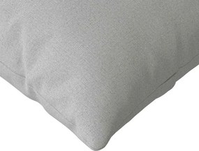 vidaXL Μαξιλάρι Καναπέ 2 pcs Σκίουρος Γκρί 120 x 40 cm ύφασμα