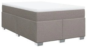 ΚΡΕΒΑΤΙ BOXSPRING ΜΕ ΣΤΡΩΜΑ TAUPE 120X190 ΕΚ. ΥΦΑΣΜΑΤΙΝΟ 3285120