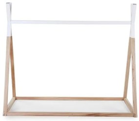 Παιδικό Πλαίσιο Kρεβατιού Childhome TIPI 70x140 cm Natural-White