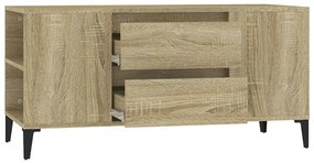 vidaXL Έπιπλο Τηλεόρασης Sonoma Δρυς 102x44,5x50 εκ. Επεξ. Ξύλο