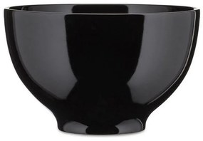 Μπωλ Φαγητού Tonale DC03/3 B Φ18x11cm Κεραμικό Black Alessi Κεραμικό