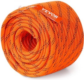 VEVOR Arborist Tree Climbing Rope Double Braid Polyester 0,95 cm (3/8") x 36,6 m (120') 48-Strand