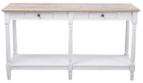 Liberta HISTORY ΚΟΝΣΟΛΑ ΛΕΥΚΟ ΦΥΣΙΚΟ 143x48xH79cm 143x48xH79cm 05-0606