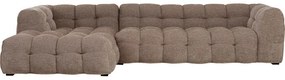 Corner Sofa Salamanca Light Brown Left  320cm - Καφέ