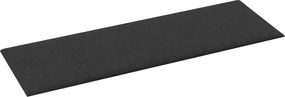 vidaXL Κεφαλάρι Τοίχου 12 pcs Μαύρο 90 x 30 cm ύφασμα