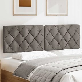 Μαξιλάρι για Κεφαλάρι Taupe 160 εκ. Υφασμάτινο - Μπεζ-Γκρι