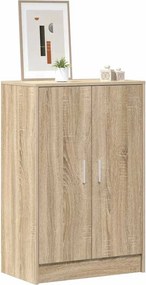 vidaXL Παπουτσοθήκη Sonoma Δρυς 60 x 35 x 92 εκ. από Επεξ. Ξύλο