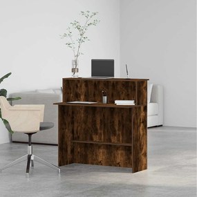vidaXL Γραφείο υποδοχής 100x50x103,5 εκ. Επεξεργασμένο Ξύλο