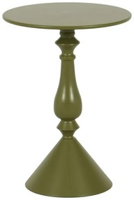 Βοηθητικό τραπέζι Lalou pakoworld μέταλλο σε λαδι απόχρωση Φ40x55εκ