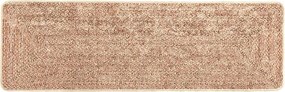 vidaXL Χαλί Runner MARSA Κίτρινο 80 x 250 cm Πολυέστερ και PVC
