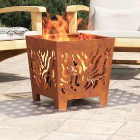 vidaXL Σκαλοπάτι τετράγωνο 2 pcs Ασημί 50 x 50 cm Αλουμίνιο