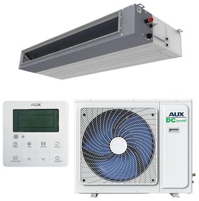 Κλιματιστικό αεραγωγών AUX AUMD-H36/NDR3HC + AL-H36/NDR3C2(U), 36000 BTU, 60 m2, R-32, Λευκό