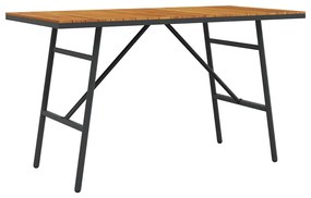 vidaXL Σετ Καναπέ Κήπου 4 pcs Φυσικό συνθετικό ρατάν