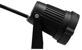 GloboStar 75587 Προβολάκι Κήπου Καρφωτό - Δαπέδου Bridgelux COB LED 10W 1000lm 35° DC 24V Αδιάβροχο IP67 Ultra Μπλε Dimmable - 75587