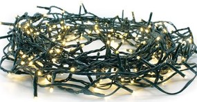 100 Χριστουγεννιάτικα λαμπάκια LED με 8 προγράμματα-Warm White (10) τεμάχια