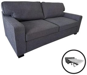 Καναπές - Κρεβάτι Polaris 2θέσιος Ύφασμα Ανθρακί 181x91x83 εκ. 181x91x83 εκ.