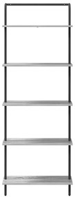 vidaXL Ράφι Βιβλίων Γκρι sonoma 60 x 24 x 168 εκ. Επεξεργασμένο ξύλο