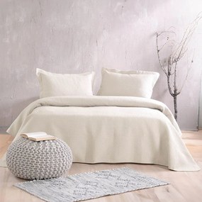 Κουβερλί Allure 01 (Σετ 3τμχ) Ecru Ρυθμός King Size 240x250cm Microfiber