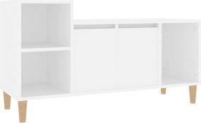 vidaXL Έπιπλο Τηλεόρασης Λευκό 100 x 35 x 55 εκ. Επεξ. Ξύλο