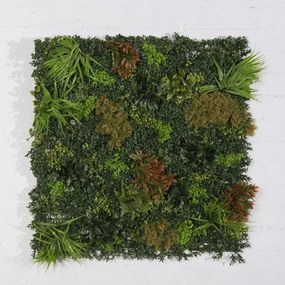 Supergreens Τεχνητή Φυλλωσιά Πυξάρι με Moss "Giardino" Πράσινη 100x100 εκ