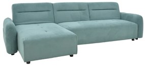 Intrahome Γωνιακός καναπές Inspired Intrahome αναστρέψιμος ύφασμα μέντα 293x142x80εκ | SKU: INTRAPA-185111147