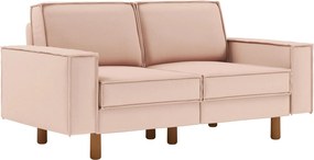 2-Seat Sofa Sparrow 2 - Salmon, Walnut Salmon
Walnut