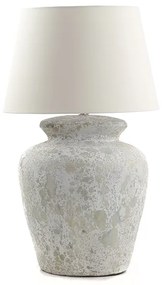 Κεραμικό Επιτραπέζιο Φωτιστικό Zimp White Classic (35x35x40) Soulworks 0630003