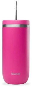 Qwetch Ποτήρι Θερμός Matt Magenta - 600ml