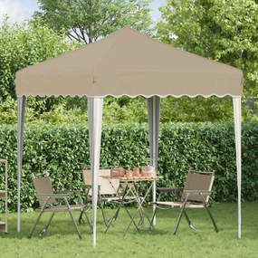 vidaXL Αυτοσχέδιο Μόρφωση 195 x 195 x 245 εκ. Κρεμ Ύφασμα Όξφορντ