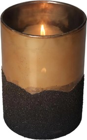 Κηροπήγιο ArteLibre Χρυσό Γυαλί 12x12x17cm