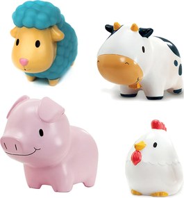 Παιχνίδια Μπάνιου (Σετ 4τμχ) Munchkin Barnyard Friends