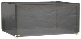 vidaXL Κάλυμμα Επίπλων Κήπου Ορθογώνιο με 8 Κρίκους 180 x 135 x 80 εκ.