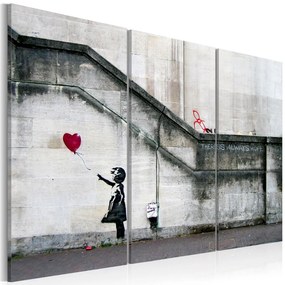Πίνακας - Girl With a Balloon by Banksy 90x60