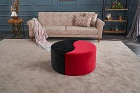 Pouffe Alis Puf - Red, Black Black
Red