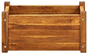 vidaXL Ζαρντινιέρα Υπερυψωμένη 50 x 25 x 25 εκ. από Ξύλο Ακακίας
