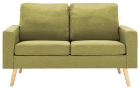 Καναπές Διθέσιος Πράσινος Υφασμάτινος - Πράσινο
