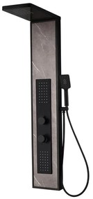 Karag Nios S9237-4 Στήλη υδρομασάζ μαύρη