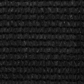 vidaXL Χαλί Σκηνής Μαύρο 400 x 400 εκ. HDPE