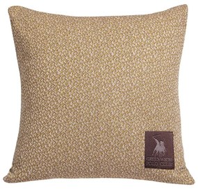 Διακοσμητικό Μαξιλάρι (Με Γέμιση) 2787 Gold Greenwich Polo Club 42Χ42 Cotton-Polyester
